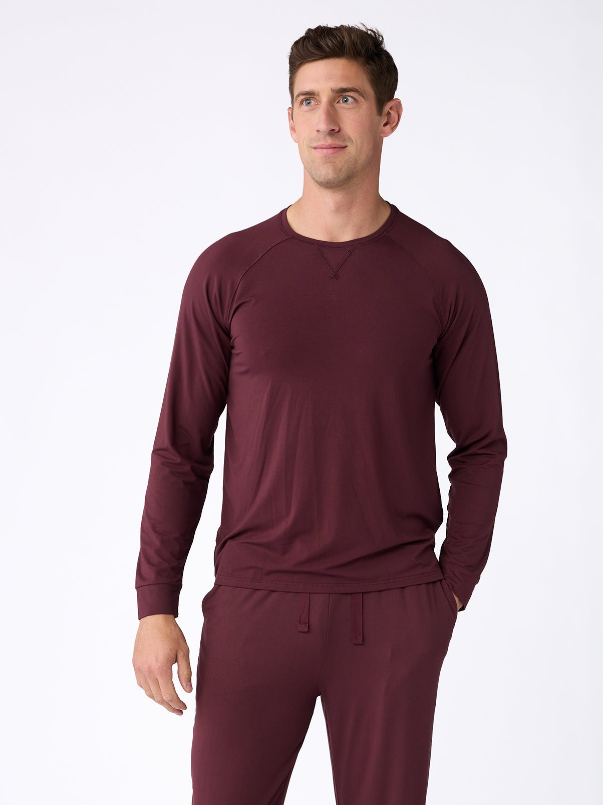 Men's Bamboo Stretch-Knit Long Sleeve