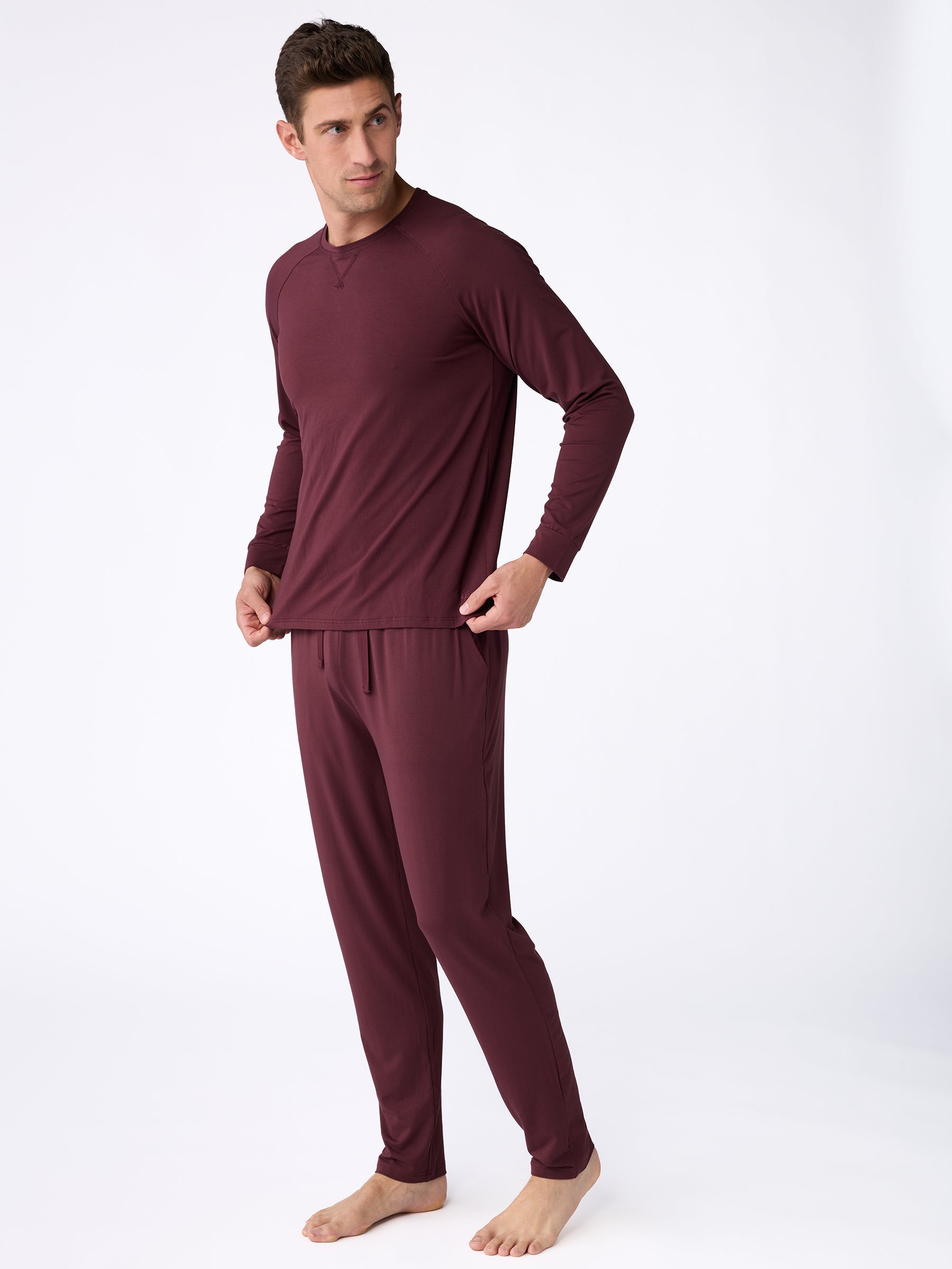 Men's Bamboo Stretch Knit Long Sleeve - Last Chance