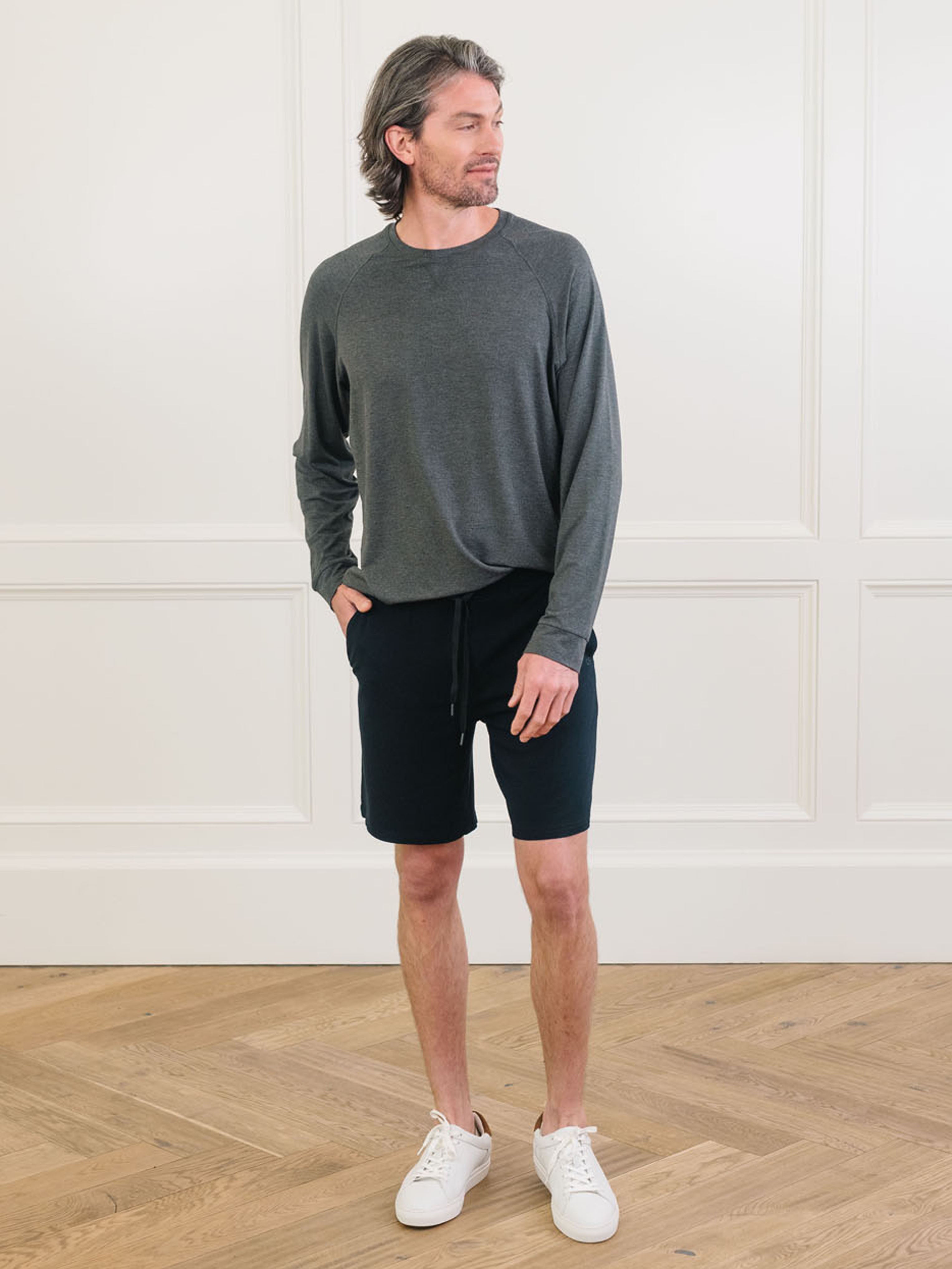 Men's Bamboo Stretch-Knit Long Sleeve