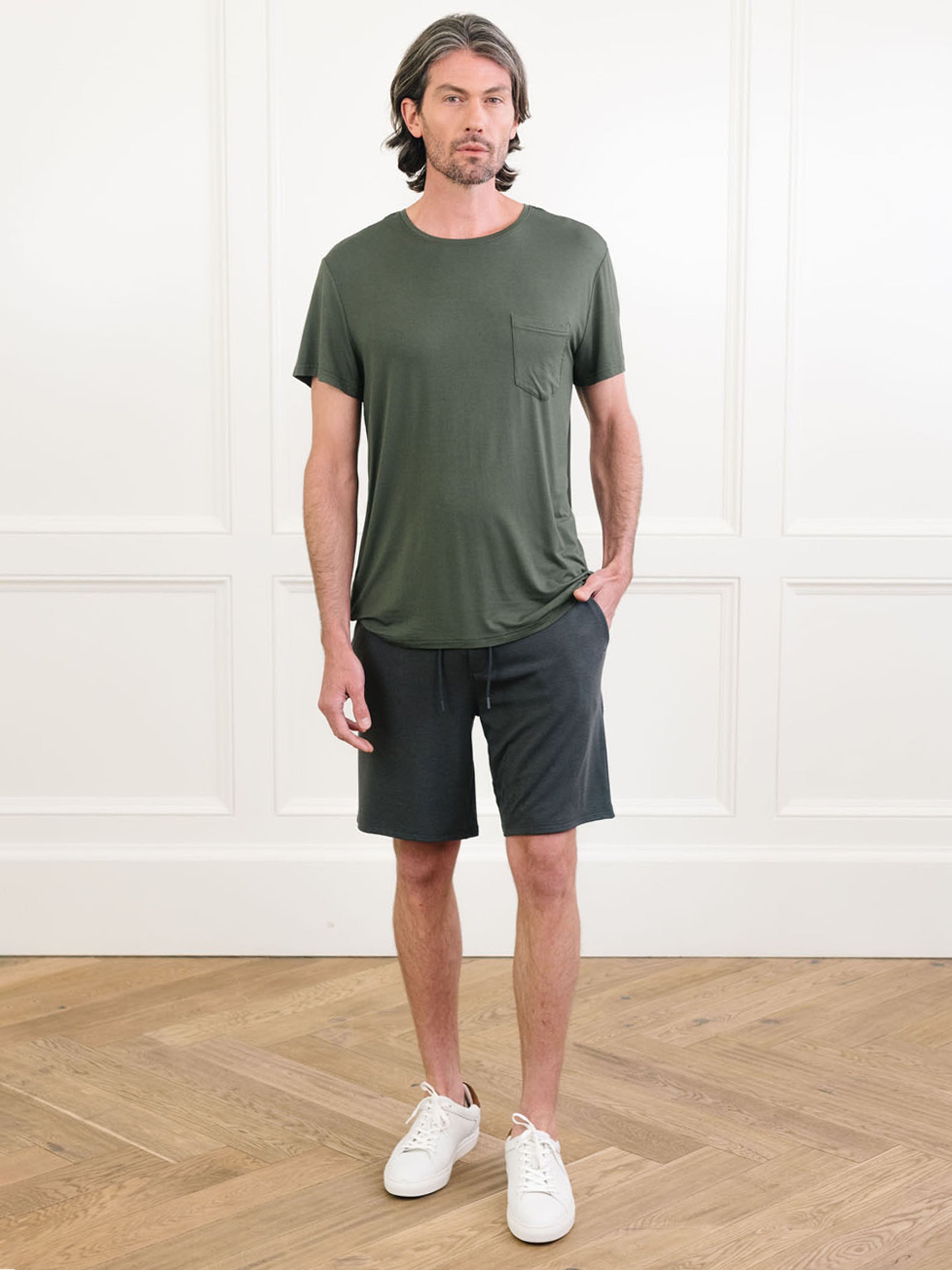 Men's Bamboo Stretch-Knit Lounge Tee