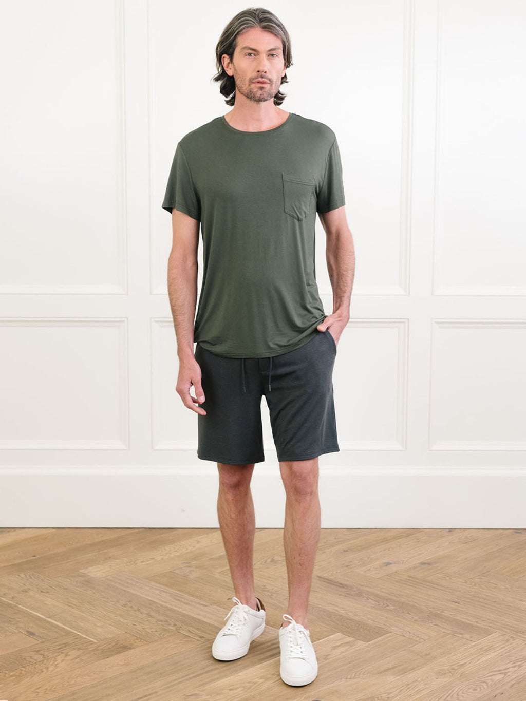 Men's Bamboo Stretch-Knit Lounge Tee - Last Chance