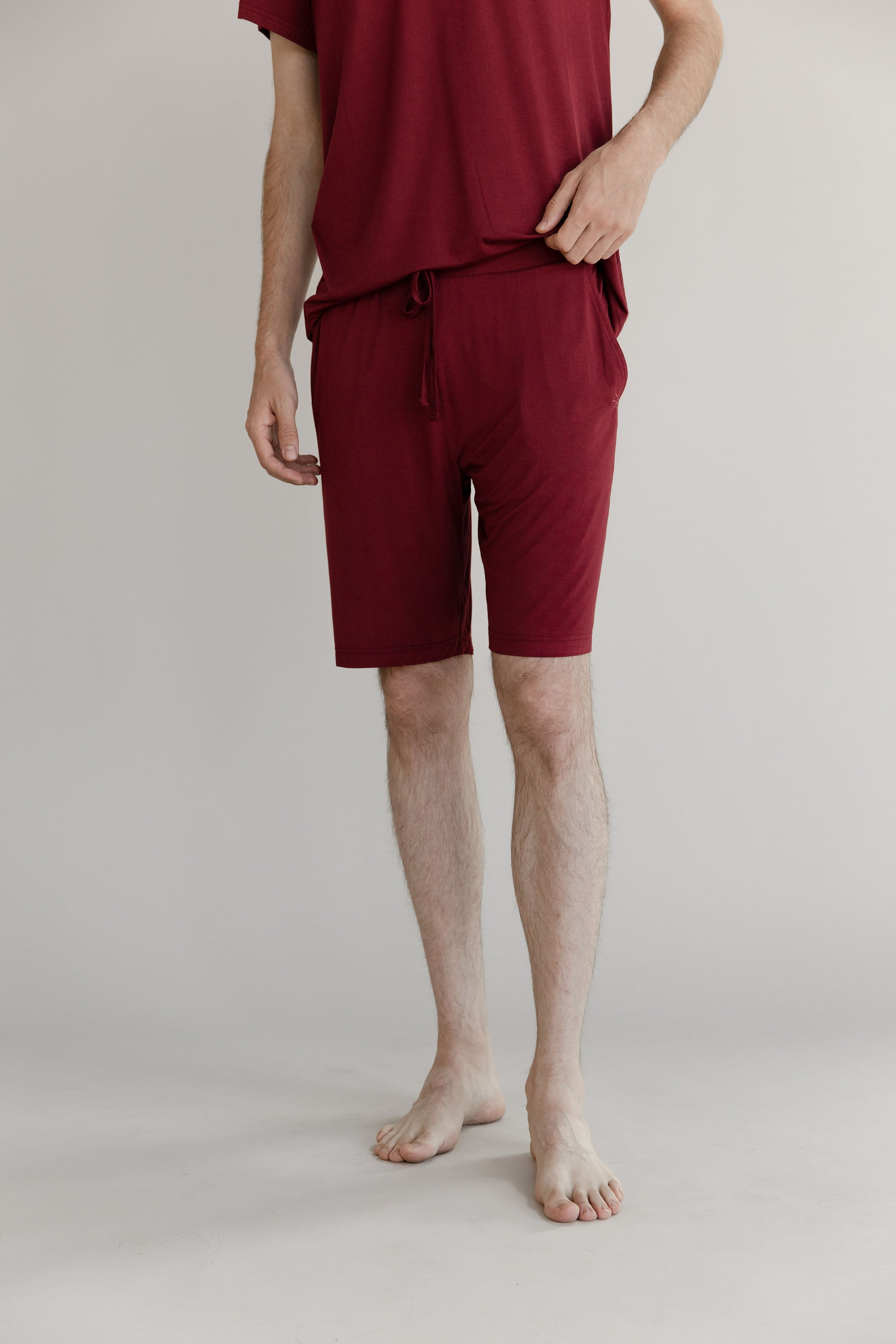 Men's Bamboo Stretch-Knit Pajama Short