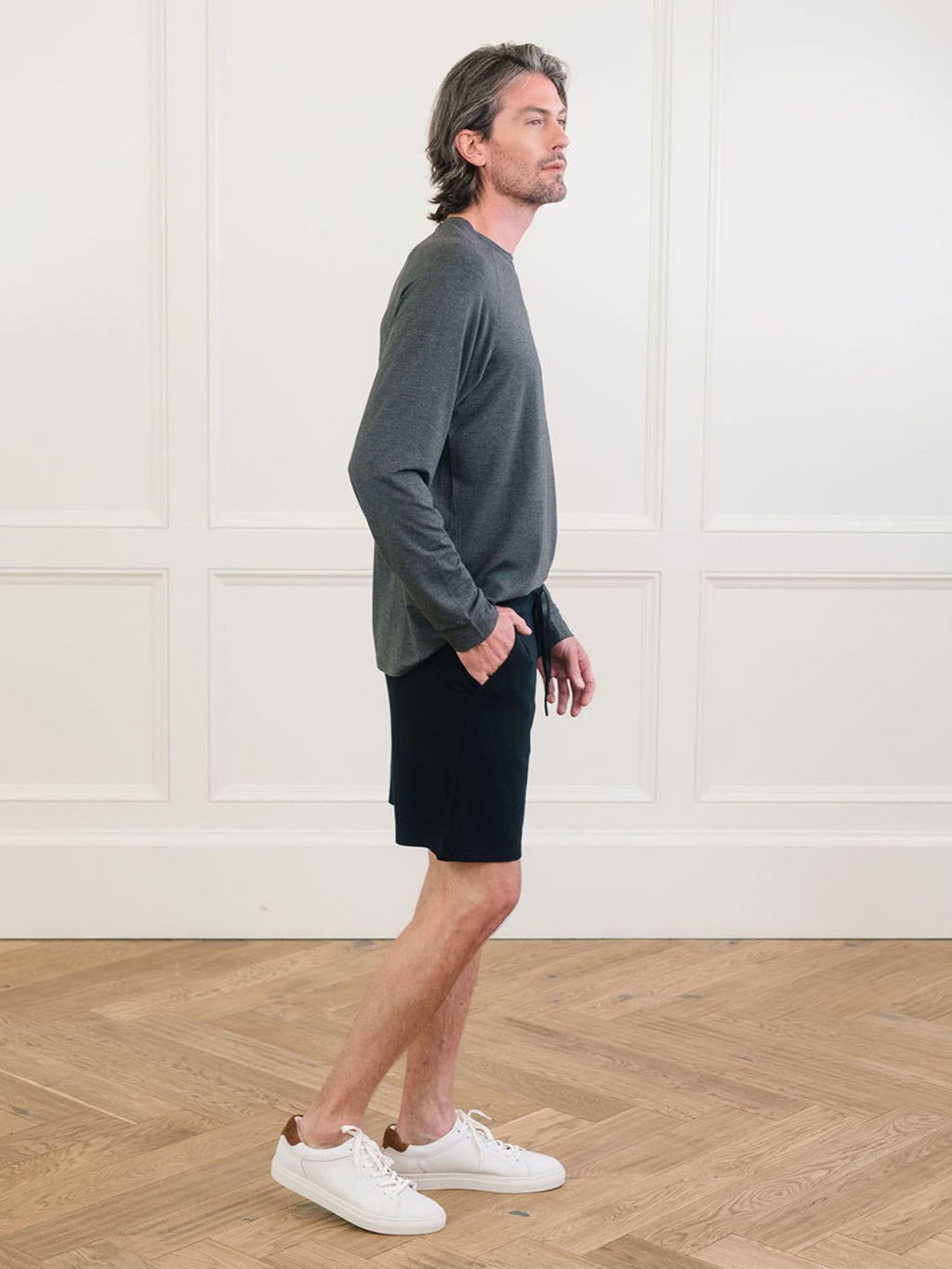 Men's Bamboo Stretch-Knit Long Sleeve