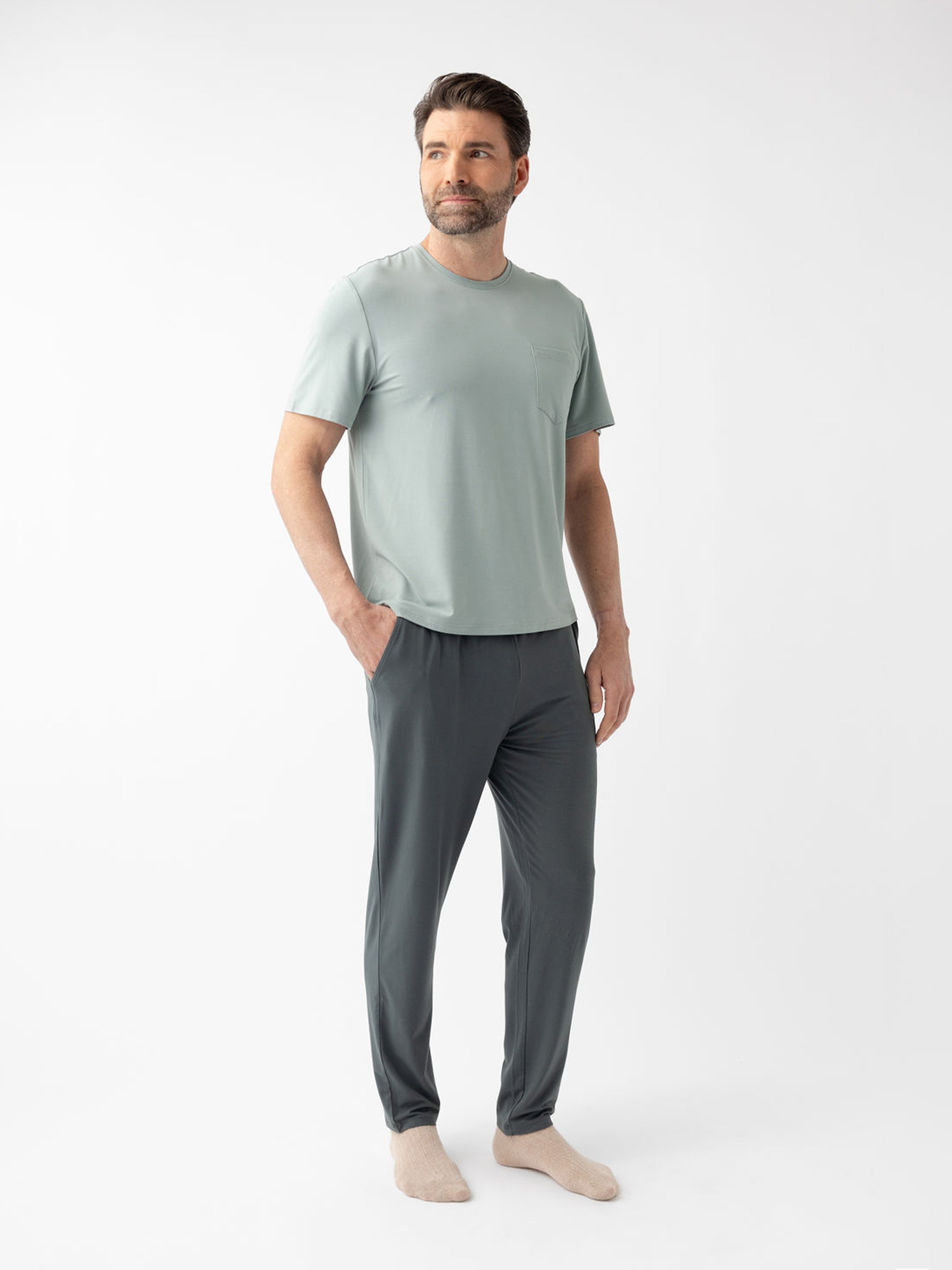 Men's Bamboo Stretch-Knit Lounge Tee