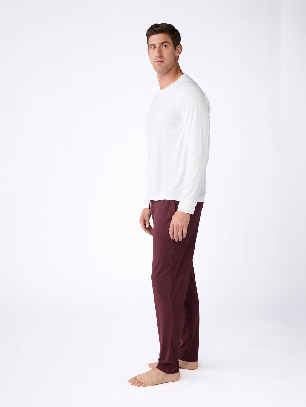 Men's Bamboo Stretch-Knit Long Sleeve