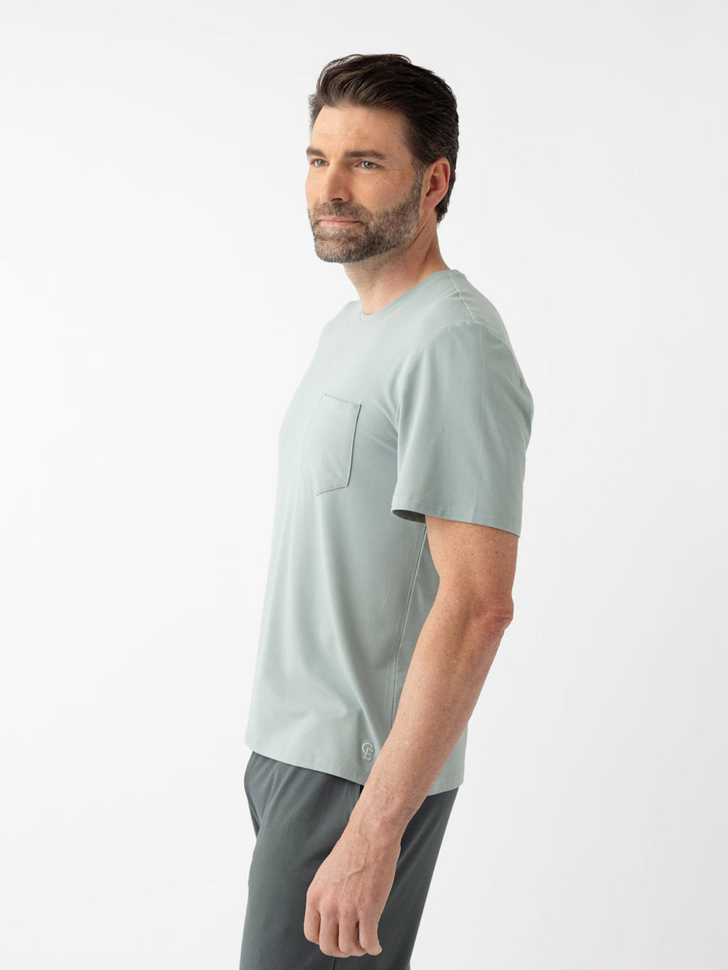 Men's Bamboo Stretch-Knit Lounge Tee