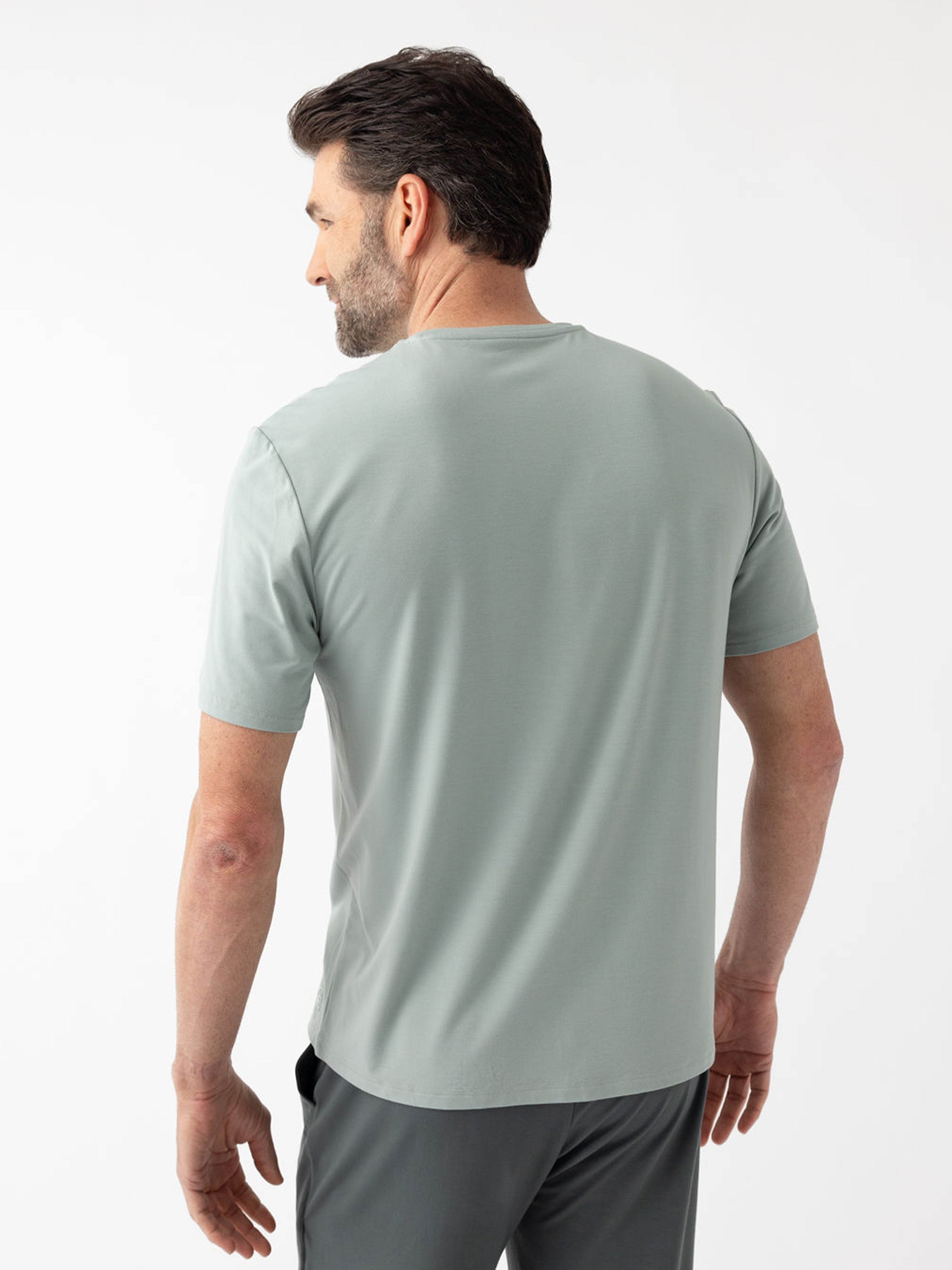 Men's Bamboo Stretch-Knit Lounge Tee