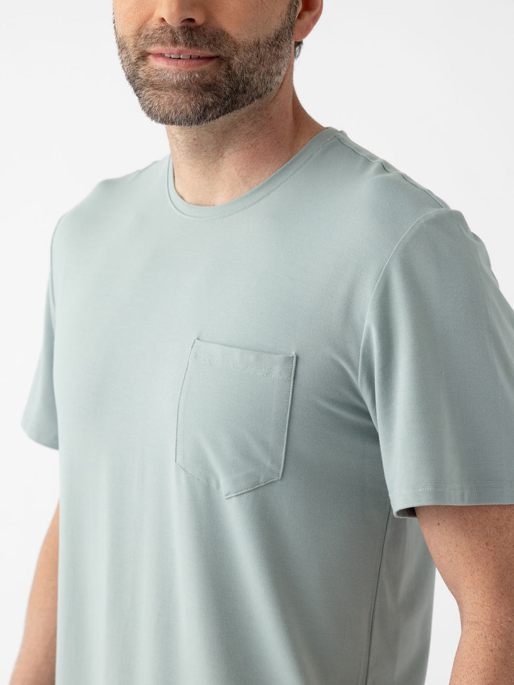 Men's Bamboo Stretch-Knit Lounge Tee