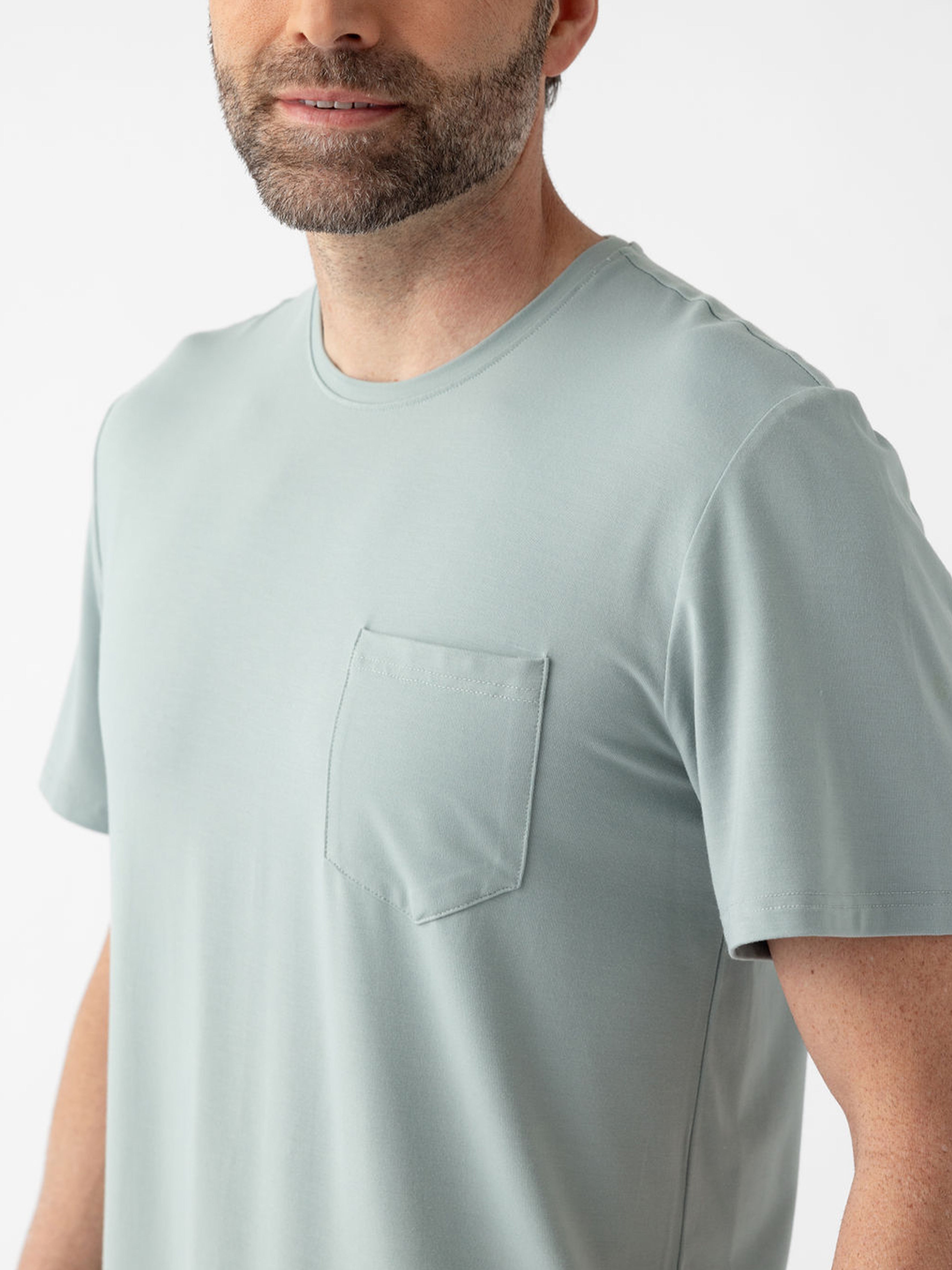 Men's Bamboo Stretch-Knit Lounge Tee