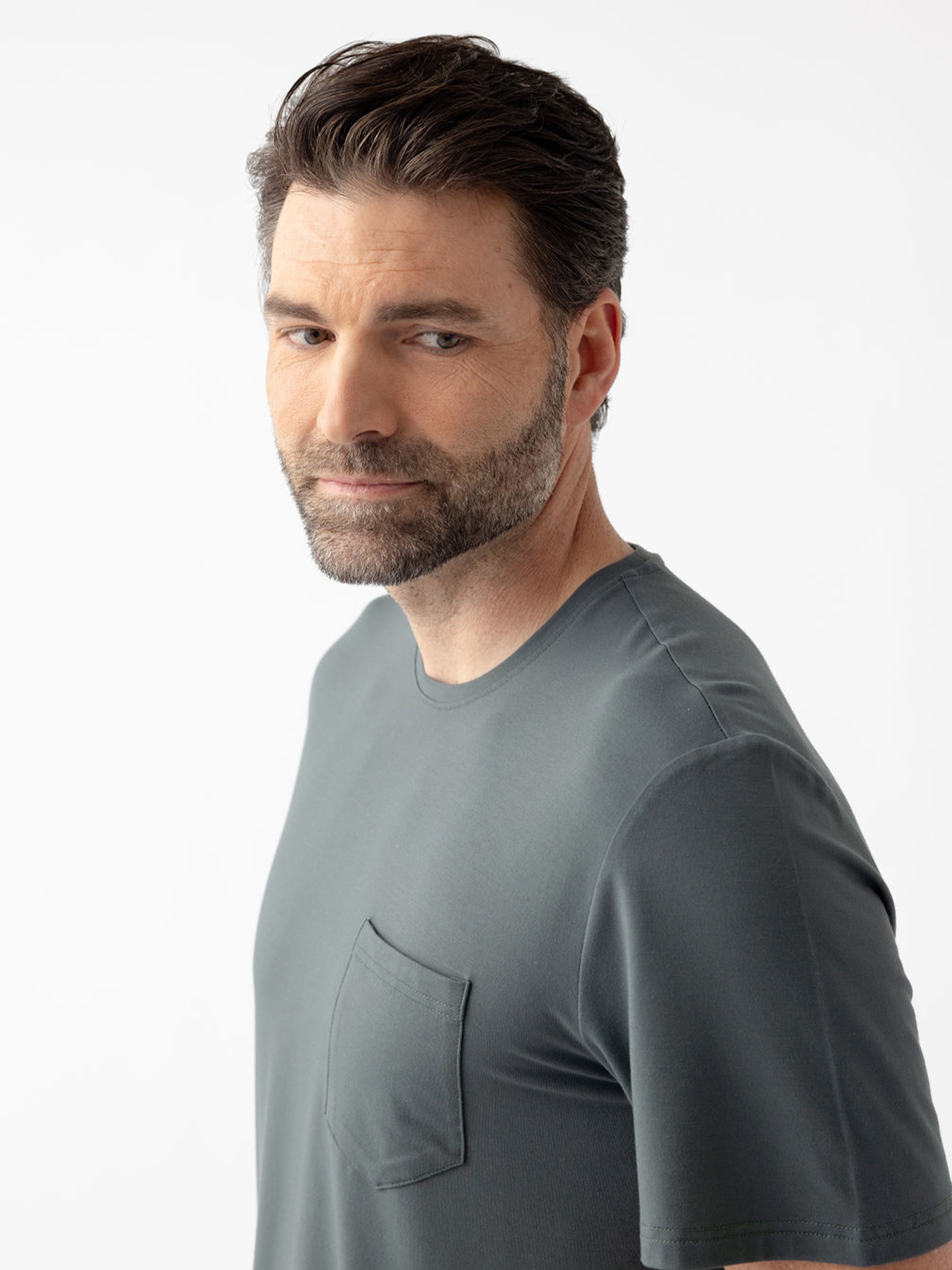 Men's Bamboo Stretch-Knit Lounge Tee - Last Chance