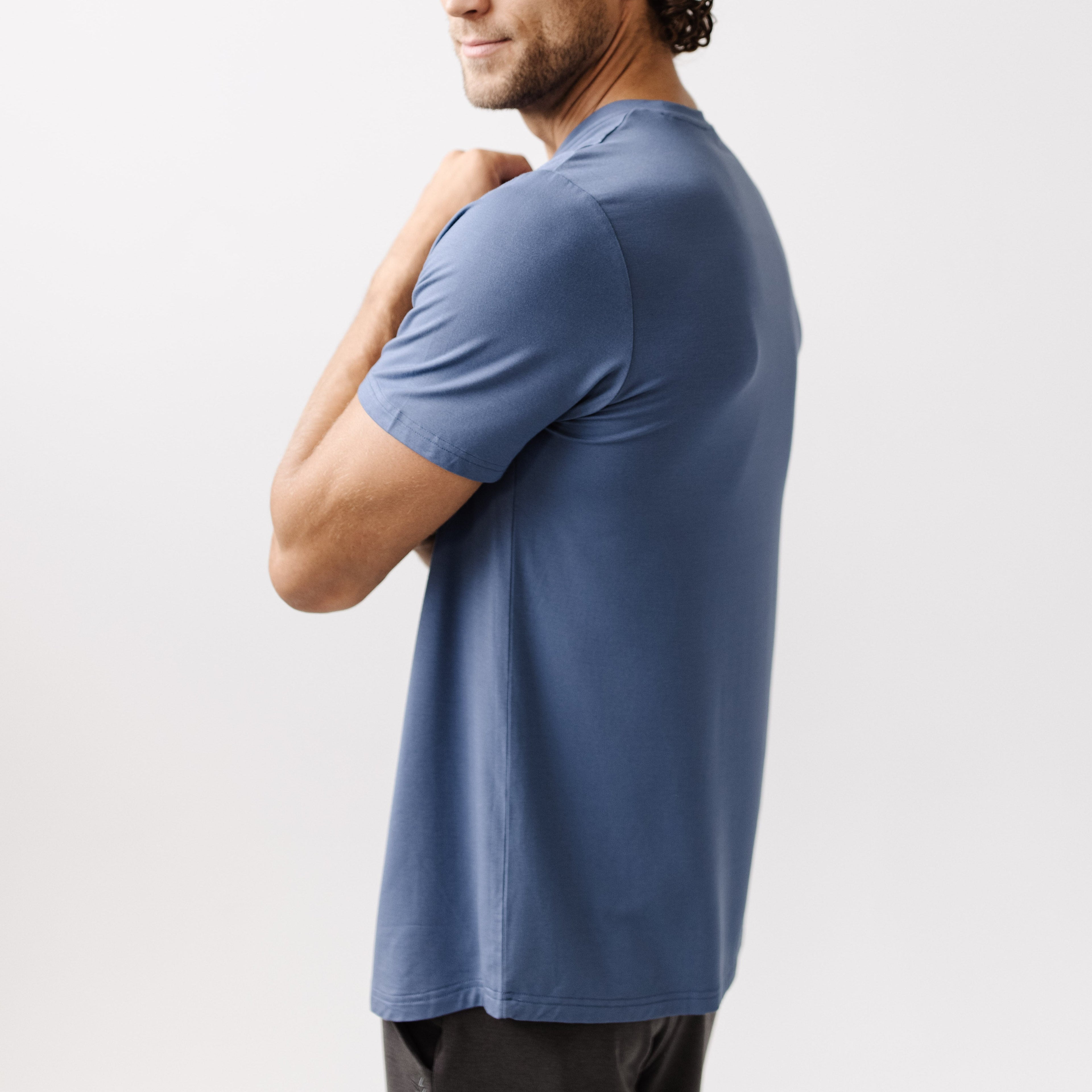 Men's Bamboo Stretch-Knit Lounge Tee