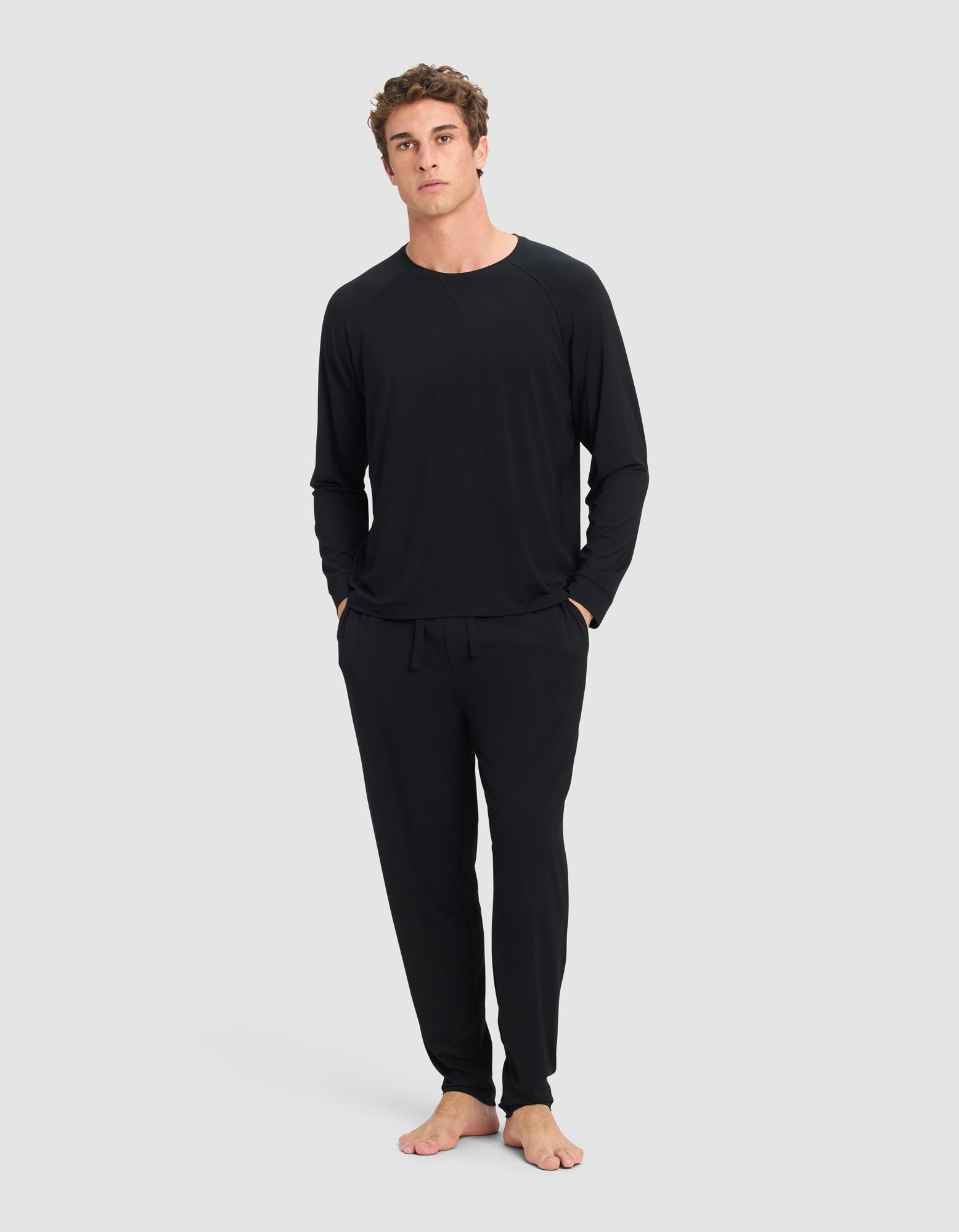 Men's Bamboo Stretch Knit Long Sleeve - Last Chance