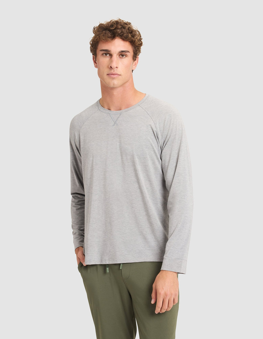 Men's Bamboo Stretch Knit Long Sleeve - Last Chance