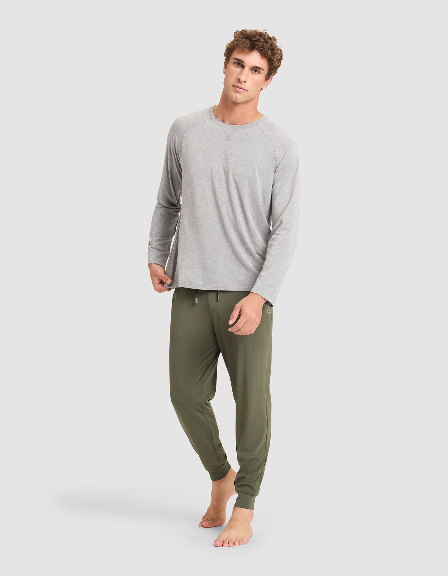 Men's Bamboo Stretch Knit Long Sleeve - Last Chance