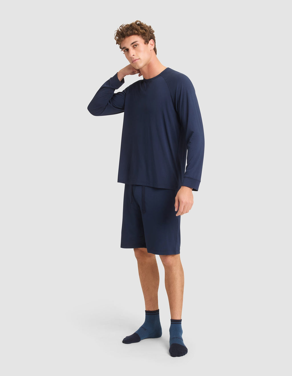 Men's Bamboo Stretch-Knit Long Sleeve