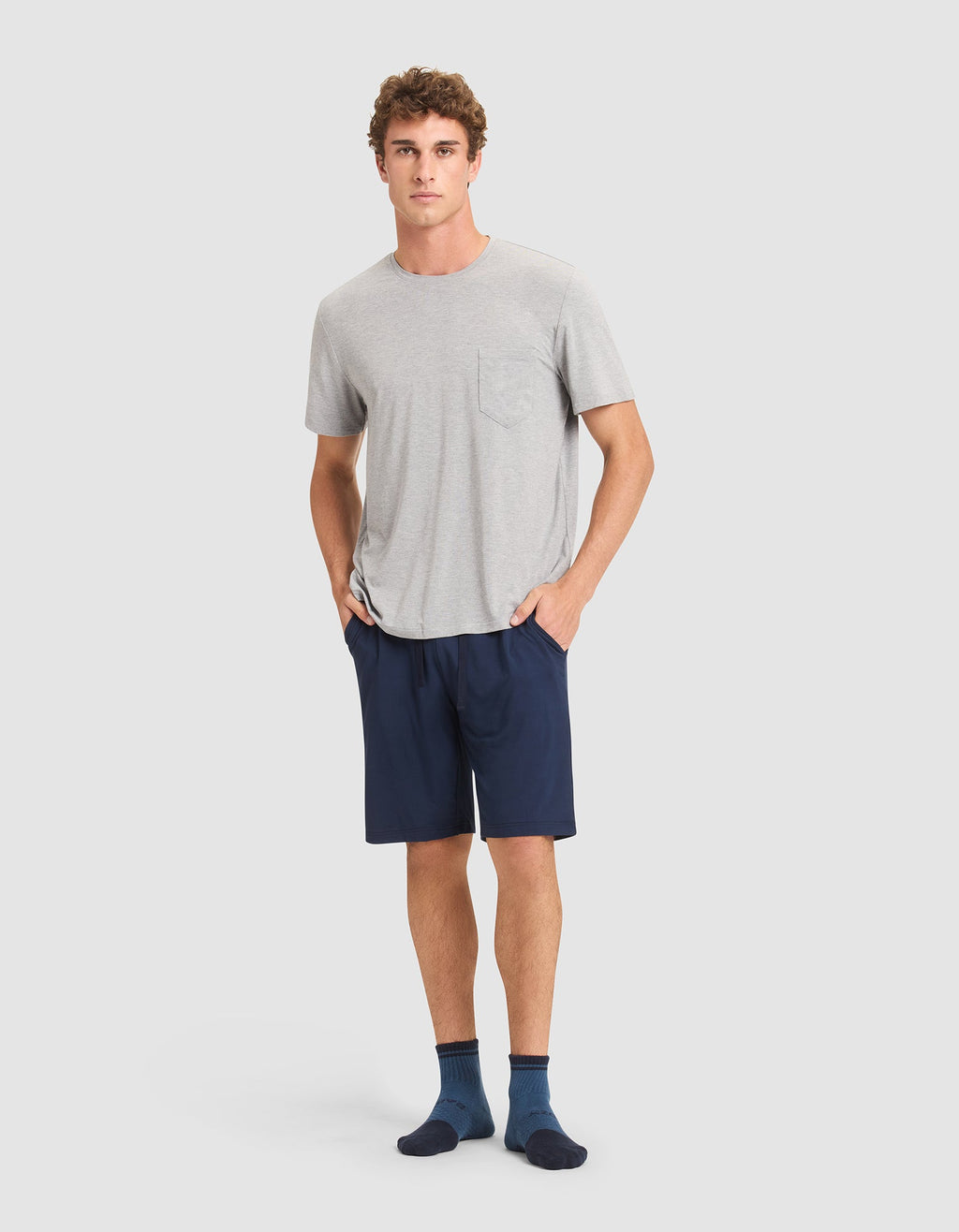Men's Bamboo Stretch-Knit Pajama Short