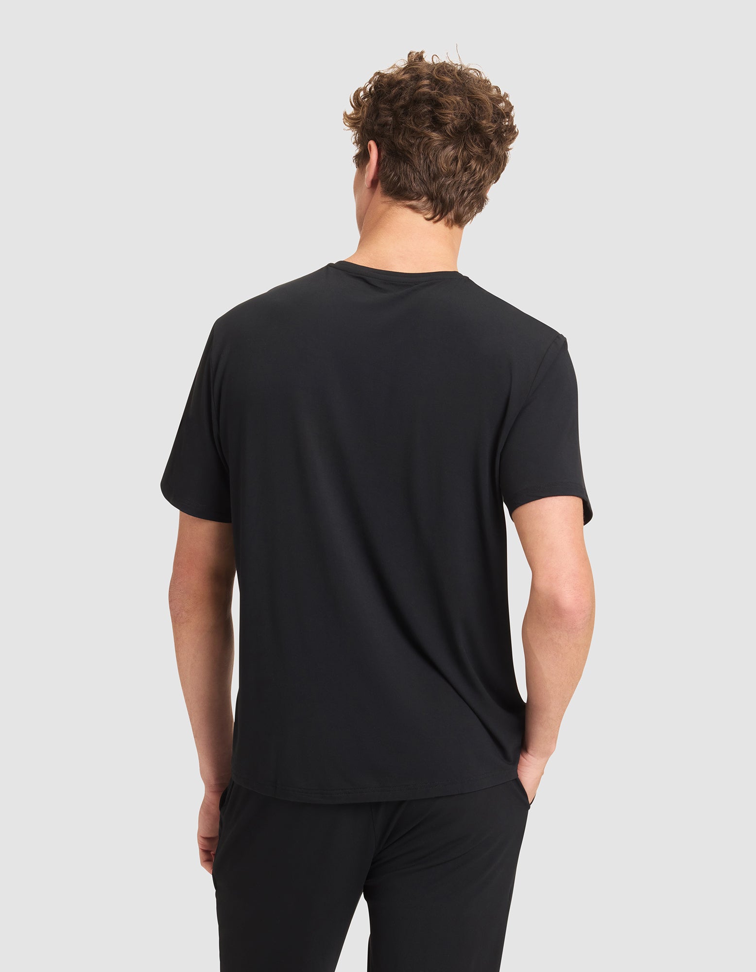 Men's Bamboo Stretch-Knit Lounge Tee - Last Chance