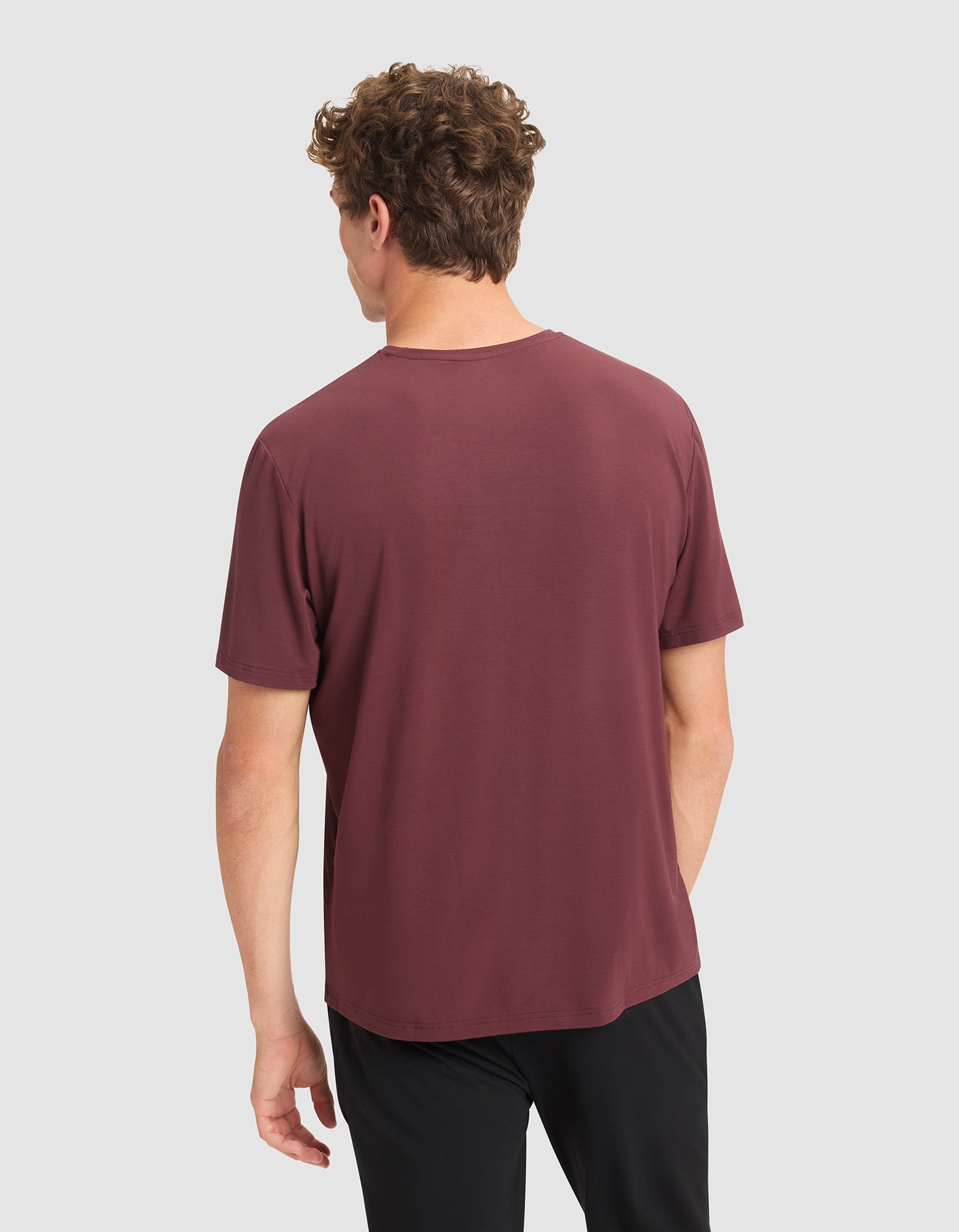Men's Bamboo Stretch-Knit Lounge Tee - Last Chance