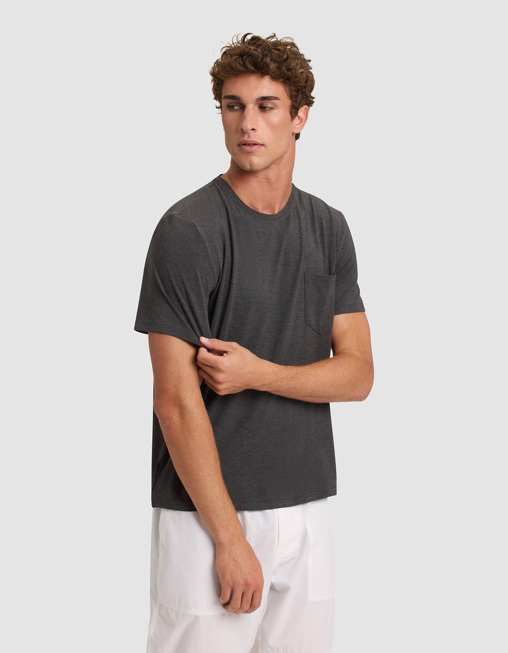 Men's Bamboo Stretch-Knit Lounge Tee - Last Chance
