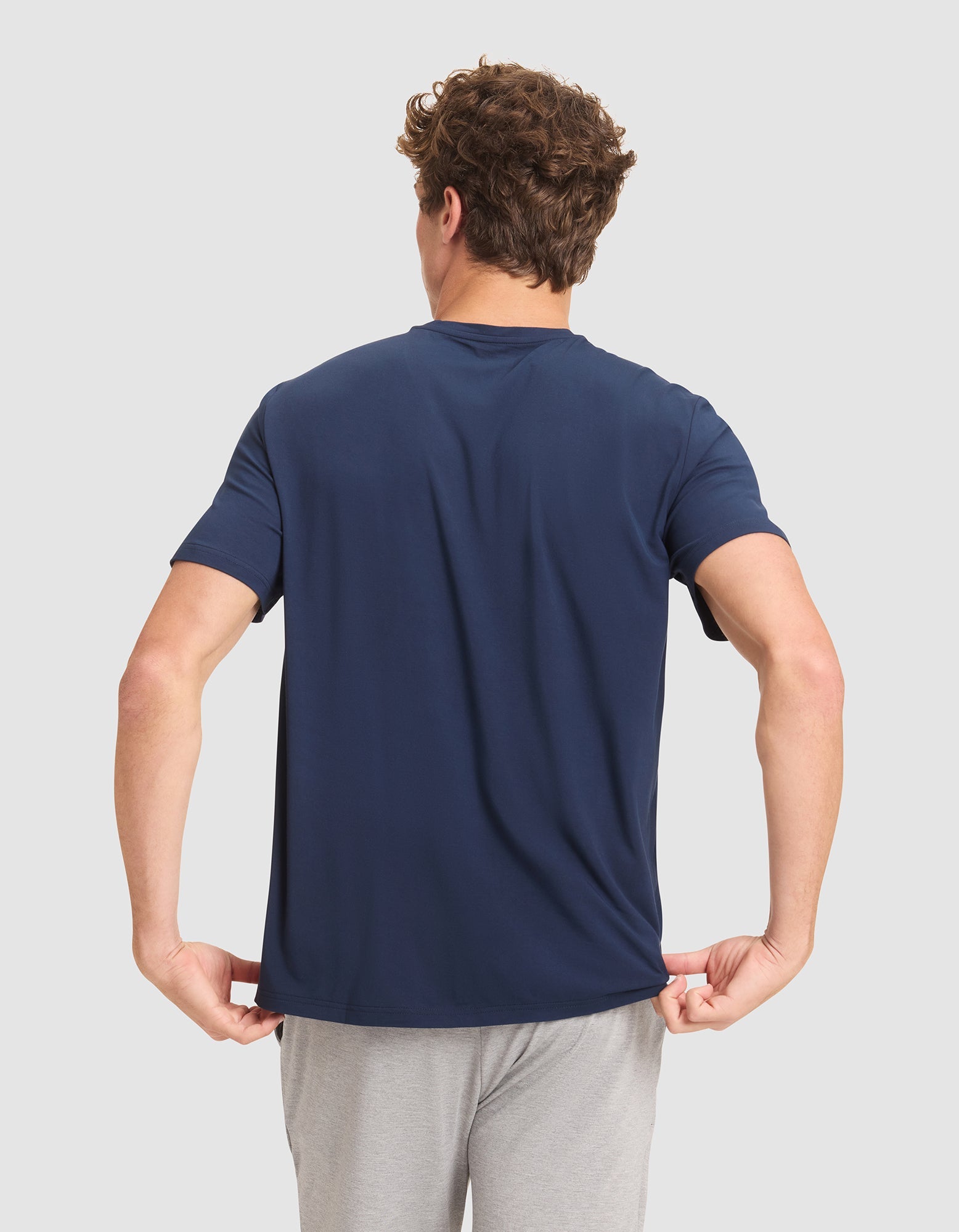 Men's Bamboo Stretch-Knit Lounge Tee - Last Chance